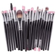 thumbnail image 1 of 20-Piece Fiber Hair Makeup Brush Set with ABS Handle - Soft, Skin-Friendly, Non-Slip Grip for Loose/Packed Powder, Portable for Daily & Travel Use, Complete Beauty Tool Kit, 1 of 6
