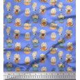 thumbnail image 1 of Soimoi Poly Georgette Fabric Cute Girl Kids Decor Fabric Printed Yard 42 Inch Wide, 1 of 5