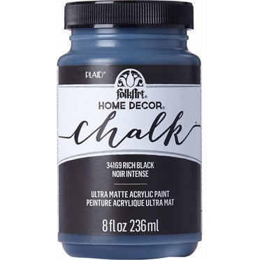 FolkArt Home Decor Chalk, 8 oz., Rich Black