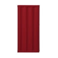 thumbnail image 4 of Bowery Hill Commode Rectangulaire Contemporaine en Métal avec 1 Porte, Rouge, 4 of 5
