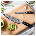 thumbnail image 3 of HENCKELS Compass Damascus 6 Piece, Knife Set, 3 of 8