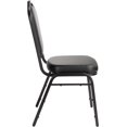 thumbnail image 3 of NPS 9300 Series 37" Metal and Deluxe Vinyl Stack Chair in Panther Black, 3 of 5