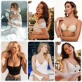 thumbnail image 3 of LAICAIW Sticky Bra, Self Adhesive Bra, Invisible Strapless Reusable Silicone Bra, Sticky Push Up Backless Bras for Women, 3 of 6
