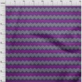 thumbnail image 3 of oneOone Polyester Lycra Fabric Floral & Chevron Block Print Fabric By Yard 56 Inch Wide, 3 of 4