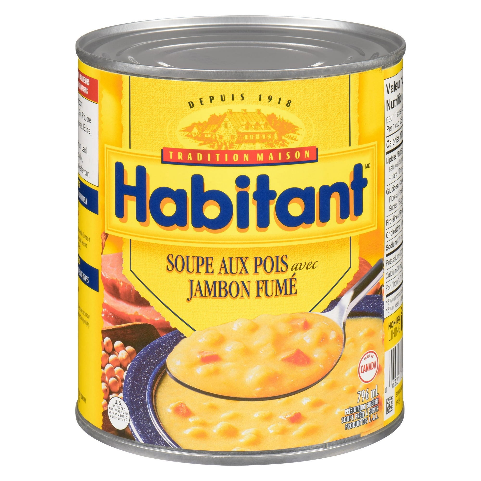 Habitant Pea Soup with Smoked Ham