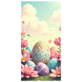 thumbnail image 3 of Cute Cartoon Rabbit Floral Decoration Spring Theme Backdrop Banner Birthday Party Supplies Photography Props Easter Wall Hanging Backdrop, 3 of 4