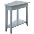 thumbnail image 2 of Convenience Concepts American Heritage Table d'Appoint à Coin, Fini Bois Gris, 2 of 3