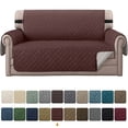 thumbnail image 1 of JUNWELL 100% Waterproof Sofa Cover Machine Washable Couch Cover Non Slip Furniture Protector Slipcover for Dogs  Children  Pets  Oversized Sofa  Brown, 1 of 8