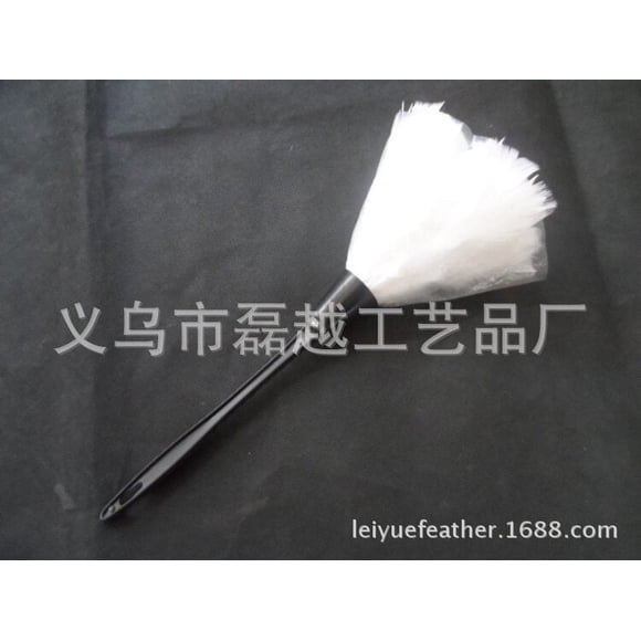 35cm Feather Duster Dust Brush Cleaning Brushes Mini Anti-static Cleaning Brushes Decorations Computer Keyboard Supplies for Bedroom Bathroom White