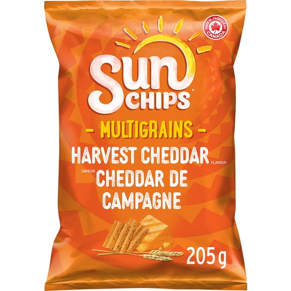 Collations multigrains SunChips Saveur Cheddar de campagne