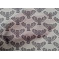 thumbnail image 4 of oneOone Cotton Cambric Fabric Owl Block Printed Craft Fabric BTY 56 Inch Wide, 4 of 4