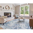 thumbnail image 2 of x Area Rug Living Room Rugs Washable Neutral Modern Abstract Soft Thin Large Rug Indoor Floor No Slip Rug Carpet for Bedroom Under Dining Table Home Office Decor Grey, 2 of 9