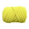 thumbnail image 1 of GUOOL Chunky Yarn 500G Crocheting Bulky Chunky Yarn for Baskets Rug Making Throw Lemon Lemon Yellow, 1 of 9