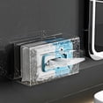 thumbnail image 3 of Wall Mounted Acrylic Wet Wipes Dispenser Holder for Kitchen and Bathroom Storage Organizer Keep Tissues Fresh, 3 of 4