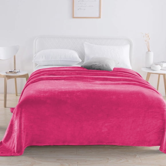 Tyidzon Solid Color Falae Velvet In Europe And The United States Super-soft Thickened Uncomplicated Paragraph Blanket Cover Blanket Gift Blanket Cover Blanket