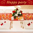 thumbnail image 3 of Chinese Dragon Printed Table Runner Dragon Table Decorations Asian Table Runner Chinese Party Decorations for Spring Festival Party Supplies Kitchen Dining Table Decoration, 3 of 8