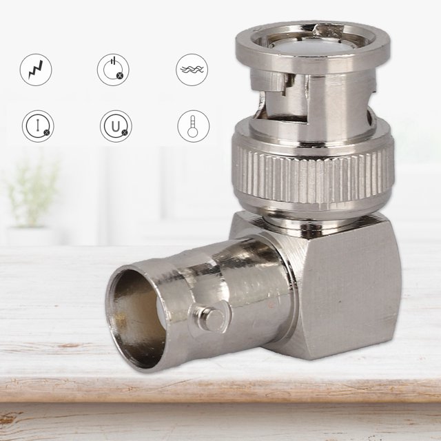 Bnc 90 Degree Adapter Right Angle Bnc Adapter Cables Online Bnc Right Angle Male Bnc Female Video Adapter