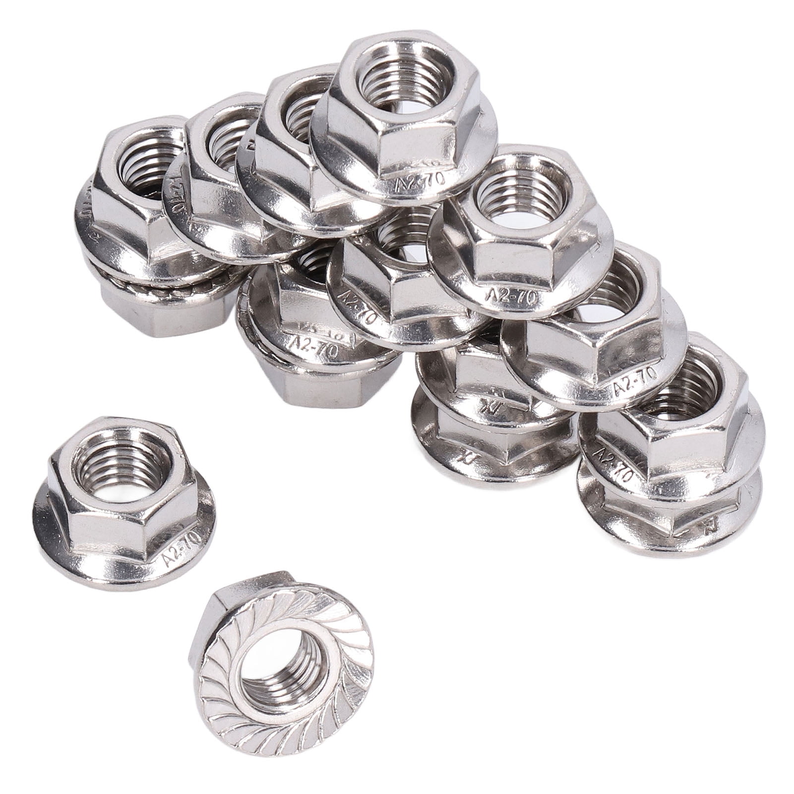 Écrou de Bride, 50 Pcs Écrou de Bride 304 Attache d'Écrou Conçu pour les Professionnels