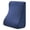 Navy Blue, variant on Costway Bed Wedge Pillow with Smooth Zipper Side Pockets Support for Back Navy