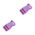 thumbnail image 2 of relayinert 10pcs/set Easy To Buckle Strap With Multi-Color Clasp Belt Buckles High Compatibility ABS Release Buckle Hook Buckle purple 2Set, 2 of 6