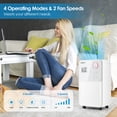 thumbnail image 4 of Costway 32 Pints 2000 Sq. Ft Dehumidifier for Home & Basements w/3-Color Digital Display, 4 of 10