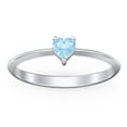 thumbnail image 2 of Heart Birthstone Ring - Blue Topaz (December), 2 of 6