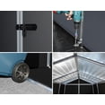 thumbnail image 2 of Rubicon 6 ft. x 10 ft. Dark Grey Garden Storage Shed, 2 of 8