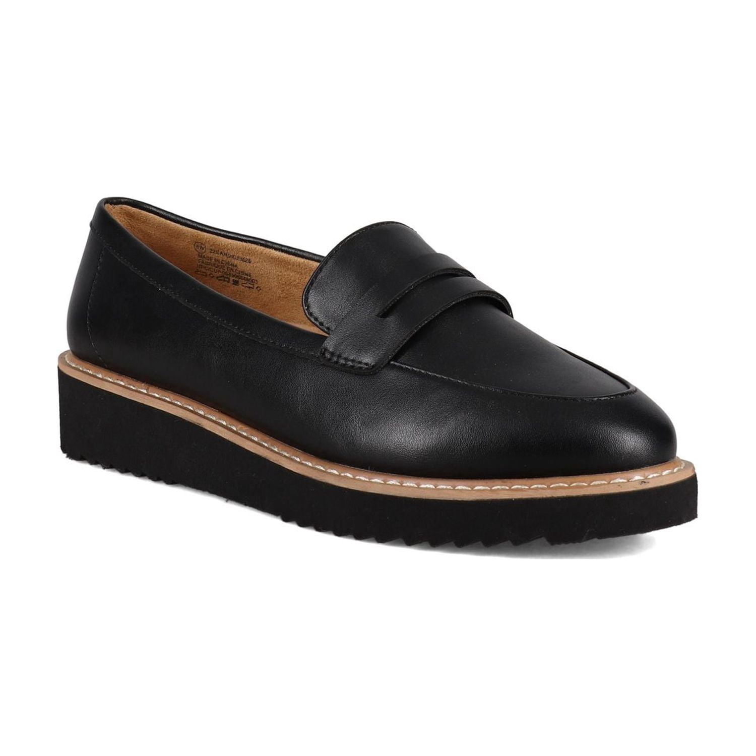 Mocassins décontractés confortables pour femme Time and Tru