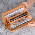 thumbnail image 4 of Gspmoly Womens Small Wallet, Women's Long Style With Hanging Rope Multifunctional Zipper Multiple Card Slots Printed Zipper Change Wallet Travel Wallet Women Yellow Free Size, 4 of 4