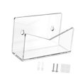 thumbnail image 2 of DOLITY Mail Holder Desk Accessories Fuctional File Holder for Home Notebooks School transparent, 2 of 9