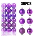 thumbnail image 1 of Meitianfacai 36PCS Christmas Xmas Tree Ball Bauble Hanging Home Party Ornament Decor 3CM, 1 of 3