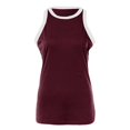 thumbnail image 4 of HBFAGFB Débardeurs pour Femmes Mode Col Rond Sans Manches Hauts Ajustés Légers Gilet Polyvalent RD1 Taille P, 4 of 4
