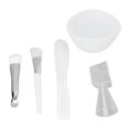 thumbnail image 3 of Facial  DIY Tool Kit Professional Household  Bowl Mixing Tool Spatula Applicator Measuring Spoon, 3 of 8