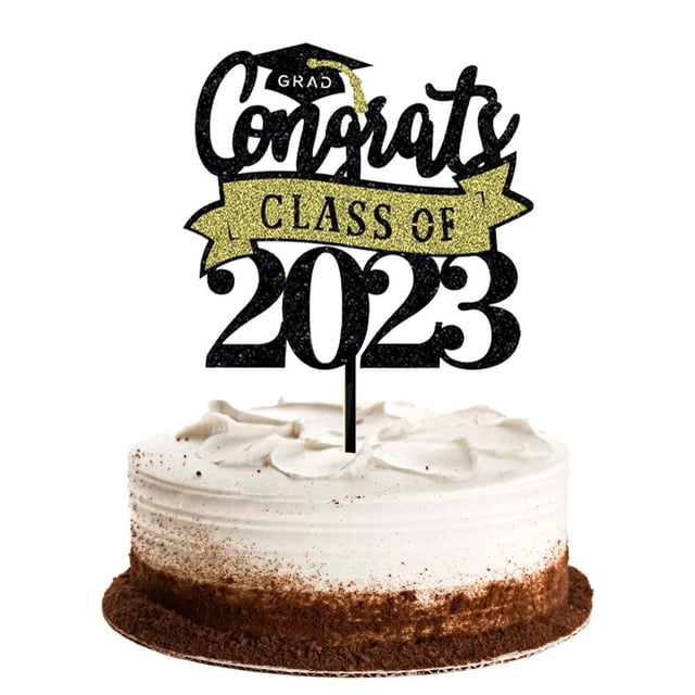 Vaidha The Class Of 2024 Graduation Party Cake Arrangement Tools Party Cake Insert Decoration