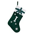 thumbnail image 2 of Knitted Hosiery Wool Hosiery Embroidered Letter Children's Candy Gift Bag Christmas Stocking Gift Bag, 2 of 5