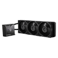 thumbnail image 4 of MSI MEG CoreLiquid S360 - AIO CPU Liquid Cooler - 2.4" IPS Display - LGA 1700 Ready - 360mm Radiator - Triple 120mm Silent Gale P12 Fans, 4 of 5