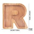 thumbnail image 3 of WRKEKC Clearance Personalized Wooden Name Money Box Wooden Deposit Box Twenty Six English Letters, 3 of 5