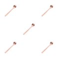 thumbnail image 3 of Redempat Cute Tea Spoon Exquisite Stainless Steel Spoon For Tea Drinking Teaware cat paw rose gold 1 5Set, 3 of 6