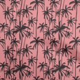 thumbnail image 1 of oneOone Velvet Pink Fabric Tropical Tree Fabric For Sewing Printed Craft Fabric By The Yard 58 Inch Wide, 1 of 4