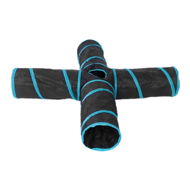 Peek Hole Toy, Tear-resistant 4 Way Cat Tube Pet Play Tunnel For Cats For Dogs
