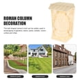 thumbnail image 4 of OULII Moules Colonne Romaine diy Moule en Plastique pour Décoration balustrade en beige Lot de 1, 4 of 8