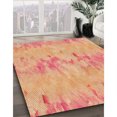 thumbnail image 3 of Ahgly Company Machine Washable Indoor Rectangle Transitional Yellow Orange Area Rugs, 5' x 8', 3 of 7