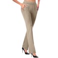 thumbnail image 2 of Simua Pantalon de Yoga pour Femmes à Jambe Évasée, Taille Haute, Coupe Ajustée, 2 of 6