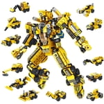 573 PCS Robot Building Blocks Stem Toys Kit, STEM Engineering Building Bricks Construction Toys, Ideal Educational Toy Christmas Birthday Gift for Kids +6 7 8 9 10 11 12 Years Old