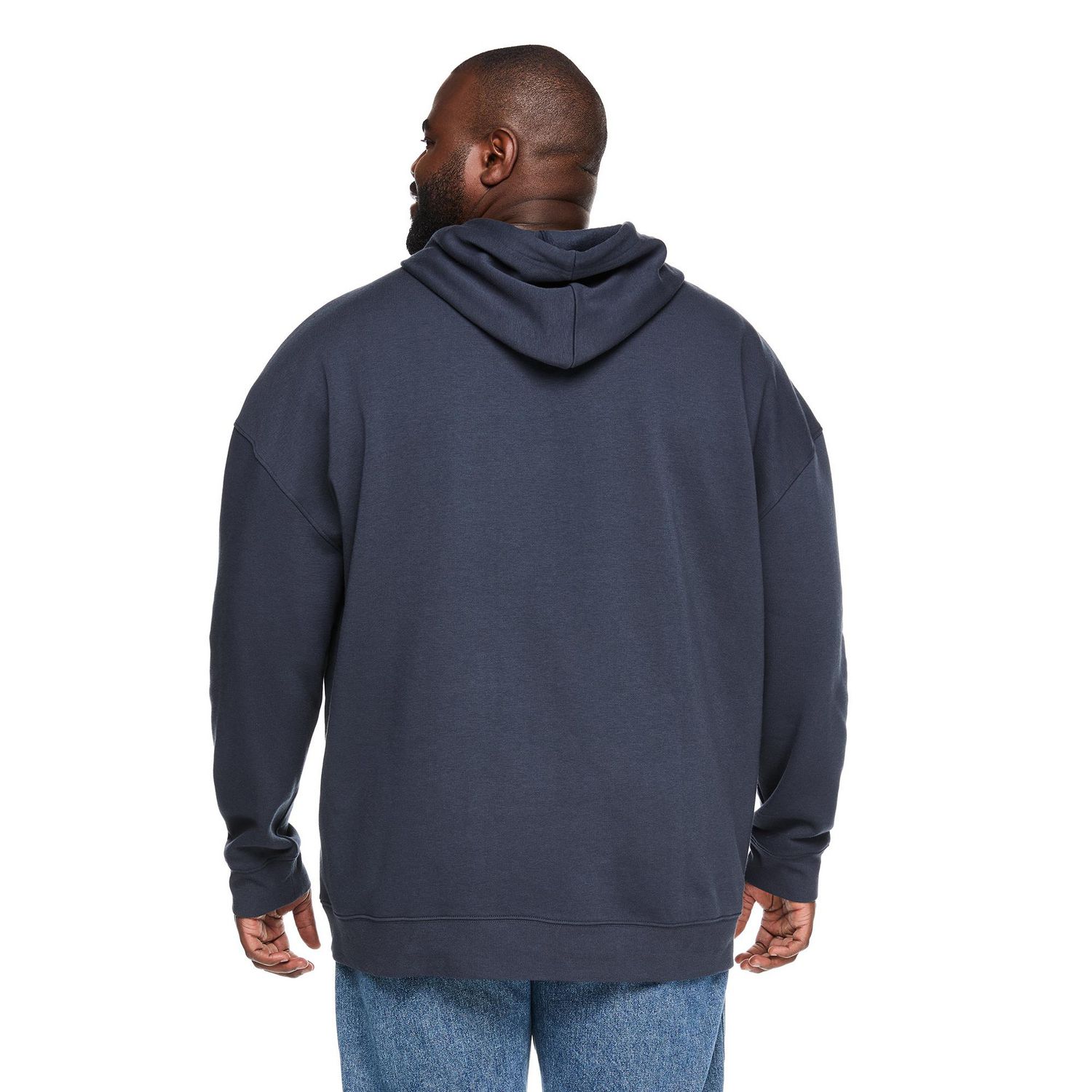 George Big Men's Fleece Hoodie