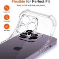 thumbnail image 2 of Étui Souple Transparent de Luxe Antichoc pour iPhone 16, Pare-Chocs, Étui Transparente, 2 of 4