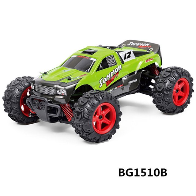 Gprince Bg1510 Electric Remote Control Car 4wd 2.4ghz Technology 1:24 Full Scale Shock Absorption High-speed Rc Car BG1510B Green