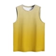 thumbnail image 4 of Plebaso Débardeurs pour Femmes 2025 Sans Manches Col Rond T-Shirts Décontractés Imprimé Dégradé Blouses d'Été, 4 of 4