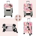 thumbnail image 4 of Travel Luggage Cover Suitcase Protector Fits 18-32 Inch Luggage Wheel Covers Patterned Travel Related Items Flower Luggage Protector Elastic Luggage Anti-scratch Suitcase Cover S, 4 of 5