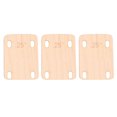 thumbnail image 2 of Electric Guitar Neck Shim Maple Wood Neck Shim Plate Spacer Instrument Replacement Accessory  For Guitar And Bass Repair, 2 of 8